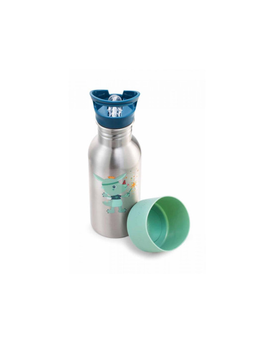 LILLIPUTIENS- Ανοξείδωτο μπουκάλι με πάτο σιλικόνης Magic Joe 600ml