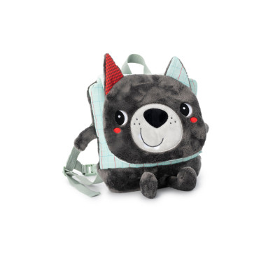 LILLIPUTIENS. Υφασμάτινη μαλακή τσάντα πλάτης Louis