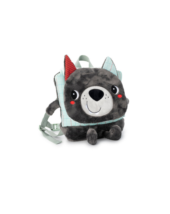 LILLIPUTIENS. Υφασμάτινη μαλακή τσάντα πλάτης Louis