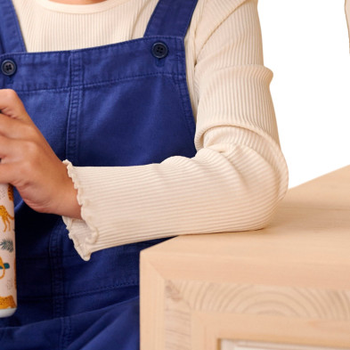 LITTLE DUTCH. Μπουκάλι με pop-up στόμιο 400 ml - Forest Friends