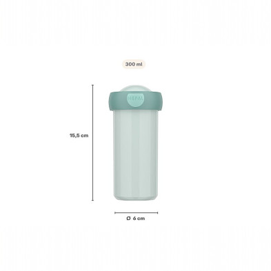 LITTLE DUTCH. Στεγανό ποτήρι με καπάκι 300ml - Forest Friends