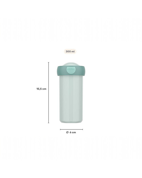 LITTLE DUTCH. Στεγανό ποτήρι με καπάκι 300ml - Forest Friends