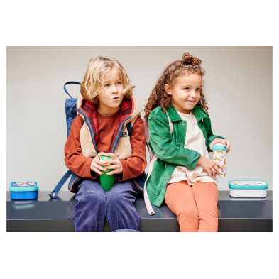 MEPAL. Φαγητοδοχείο με 3 διαμερίσματα (leopard)