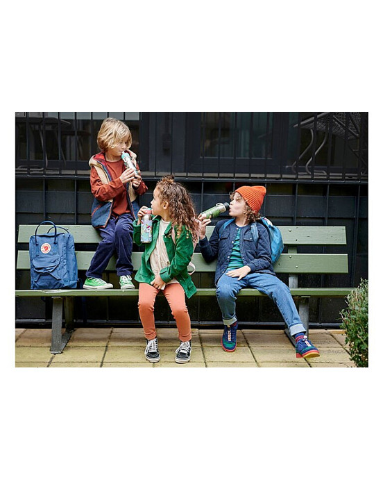 LITTLE DUTCH. Ανοξείδωτο μπουκάλι - θερμός flip-up campus 350 ml - Sailors Bay