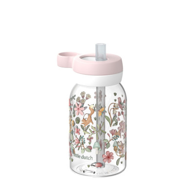 LITTLE DUTCH. Μπουκάλι με καλαμάκι campus 450 ml - Fairy Wonders