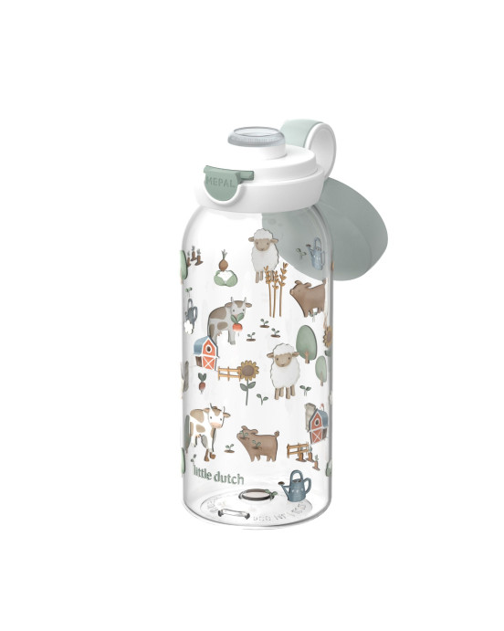 LITTLE DUTCH. Μπουκάλι με pop-up στόμιο 600 ml - Little Farm