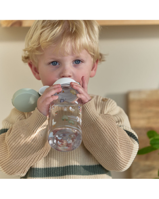 LITTLE DUTCH. Μπουκάλι με pop-up στόμιο 600 ml - Little Farm