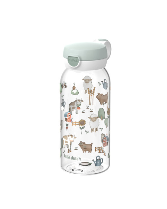 LITTLE DUTCH. Μπουκάλι με pop-up στόμιο 600 ml - Little Farm