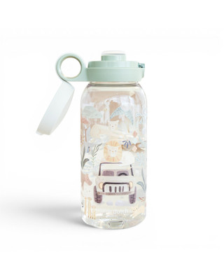 LITTLE DUTCH. Μπουκάλι με pop-up στόμιο 600 ml - Safari Friends