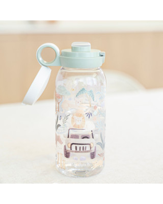 LITTLE DUTCH. Μπουκάλι με pop-up στόμιο 600 ml - Safari Friends