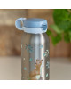 LITTLE DUTCH. Ανοξείδωτο μπουκάλι flip-up campus 600 ml - Forest Friends