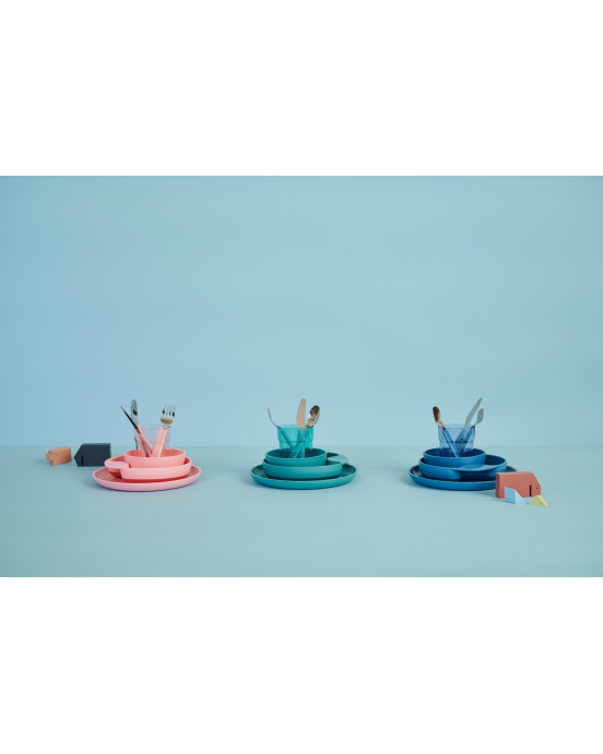 MEPAL. Παιδικό πιατάκι (ροζ)