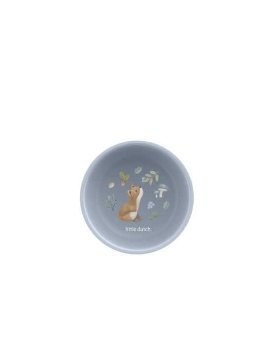 LITTLE DUTCH. Παιδικό μπολ φαγητού Mio Forest Friends