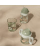 LITTLE DUTCH. Εκπαιδευτικό ποτηράκι με καλαμάκι 300ml Little Farm (απαλό πράσινο)