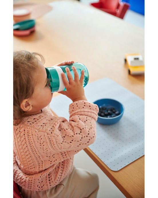 MEPAL. Εκπαιδευτικό ποτηράκι περιμετρικό 300ml (τυρκουάζ)