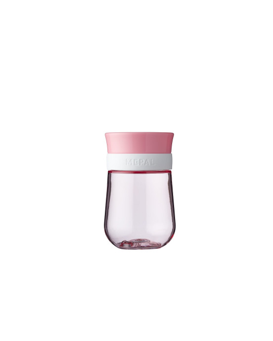 MEPAL. Εκπαιδευτικό ποτηράκι περιμετρικό 300ml (ροζ)