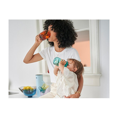 LITTLE DUTCH. Εκπαιδευτικό ποτηράκι περιμετρικό 300ml Sailors Bay (μπλε)