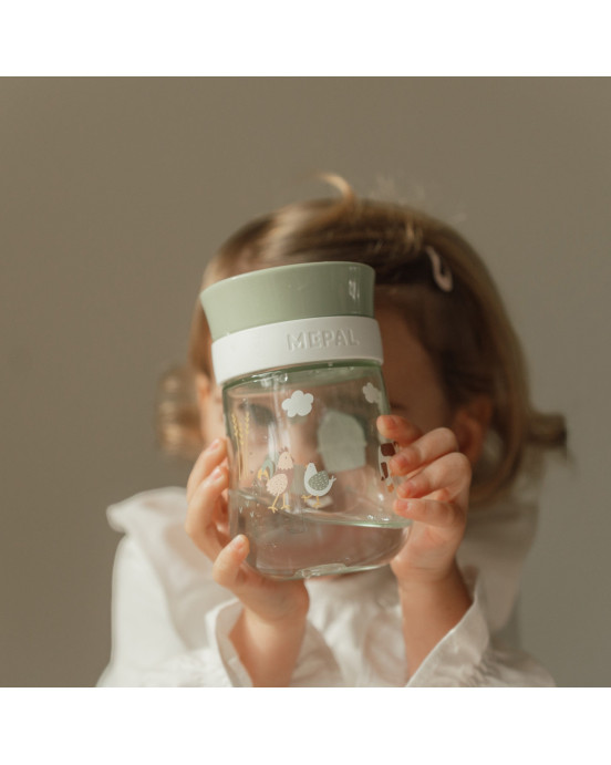 LITTLE DUTCH. Εκπαιδευτικό ποτηράκι περιμετρικό 300ml Little Farm