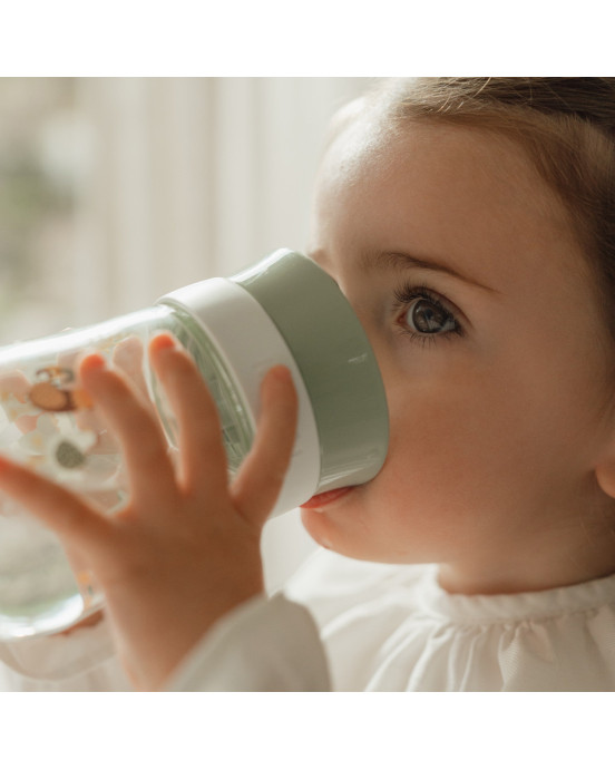 LITTLE DUTCH. Εκπαιδευτικό ποτηράκι περιμετρικό 300ml Little Farm