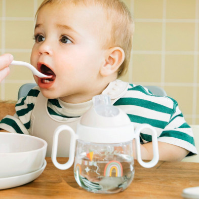 LITTLE DUTCH. Εκπαιδευτικό ποτηράκι με χειρολαβές Mio 200 ml - Fairy Garden