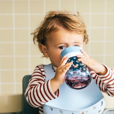 LITTLE DUTCH. Εκπαιδευτικό ποτηράκι περιμετρικό Mio 300 ml - Little Farm