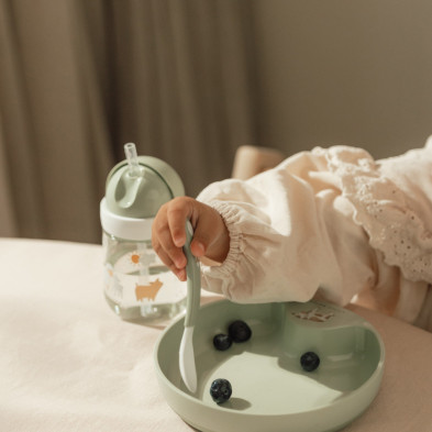 LITTLE DUTCH. Σετ 2 εκπαιδευτικά κουταλάκια φαγητού Little Farm