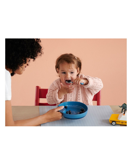 MEPAL. Σετ 2 εκπαιδευτικά κουταλάκια (ροζ)