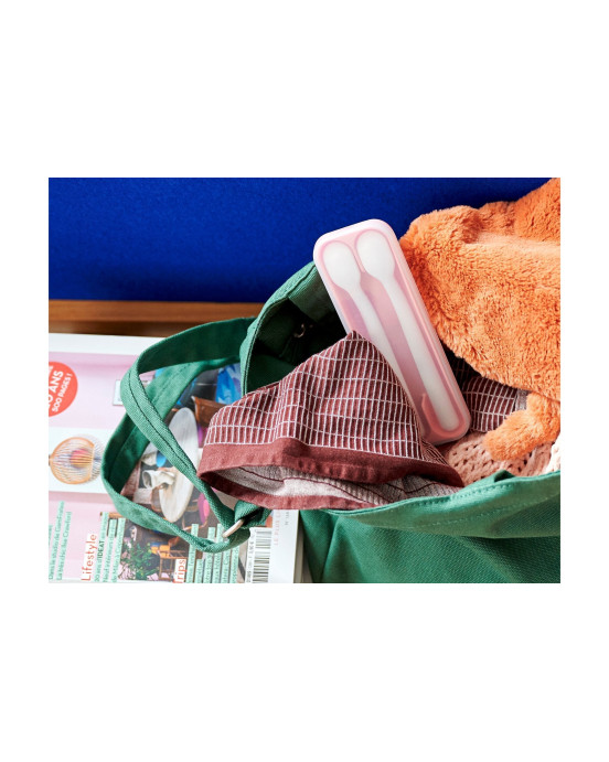 MEPAL. Σετ 2 κουταλάκια φαγητού (μπλε)