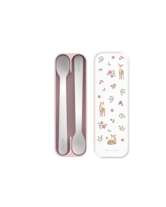 LITTLE DUTCH. Σετ 2 κουταλάκια φαγητού Mio Fairy Garden