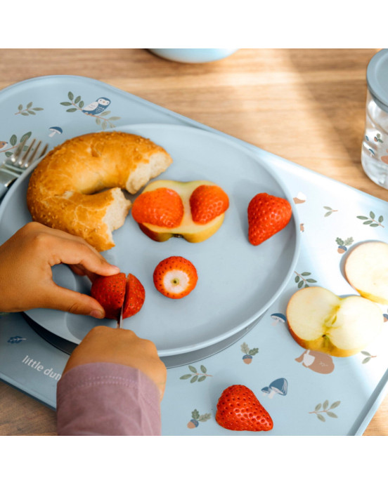 LITTLE DUTCH. Σετ 3 παιδικά μαχαιροπίρουνα Mio Forest Friends