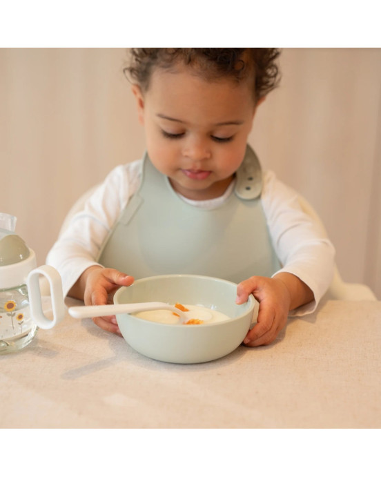 LITTLE DUTCH. Σαλιάρα σιλικόνης Mio Little Farm