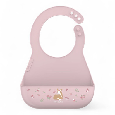 LITTLE DUTCH. Σαλιάρα σιλικόνης Mio Fairy Garden