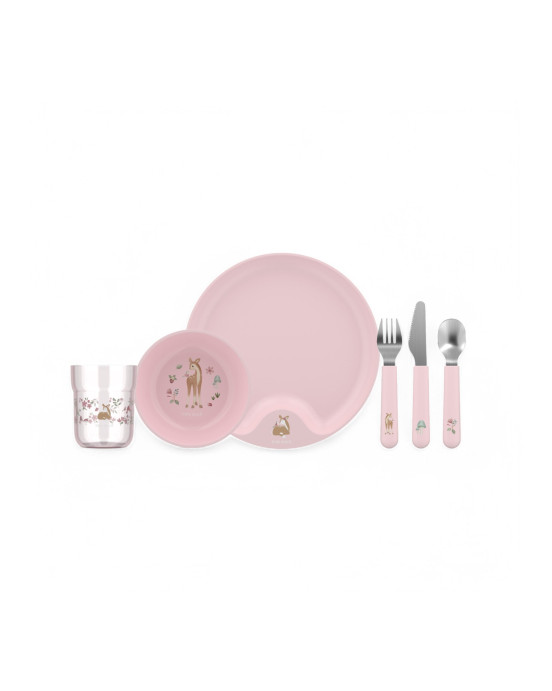 LITTLE DUTCH. Παιδικό σετ φαγητού 6 τεμαχίων Mio Fairy Garden