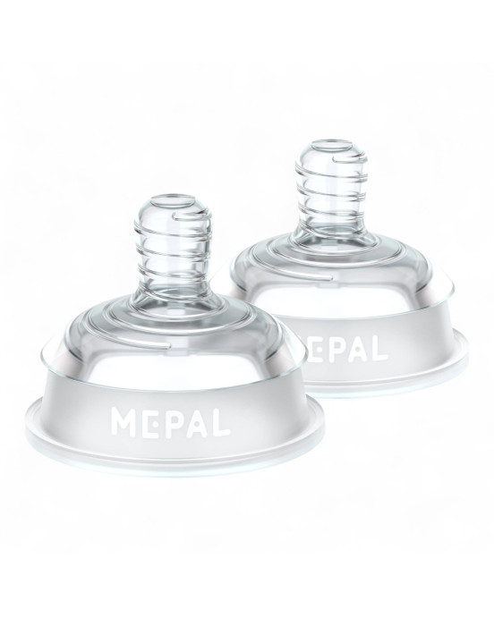 MEPAL. Θηλές γρήγορης ροής για μπιμπερό Mio - 2 τμχ (διάφανες)