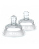 MEPAL. Θηλές γρήγορης ροής για μπιμπερό Mio - 2 τμχ (διάφανες)