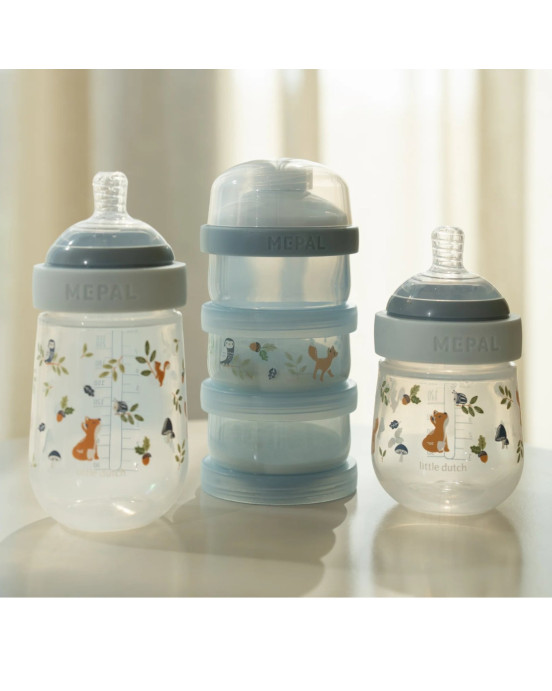 LITTLE DUTCH. Δοσομετρητής γάλακτος σε σκόνη Mio με 3 επίπεδα - Forest Friends