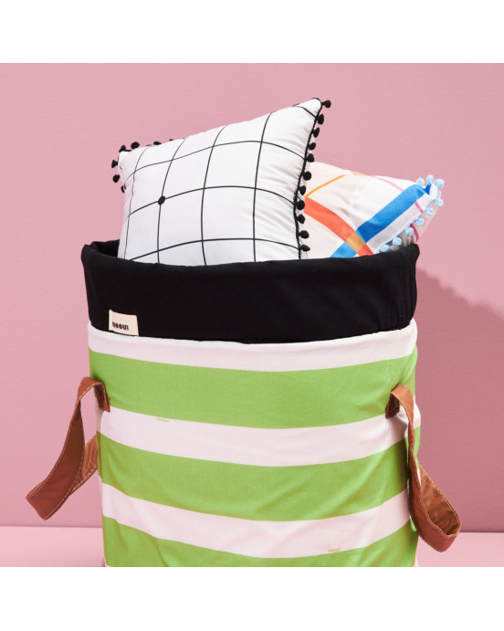 MOOUI. Καλάθι αποθήκευσης - Grassy Stripes