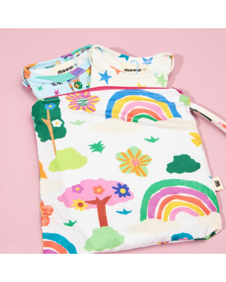 MOOUI. Τσάντα για άπλυτα - Dreamy Rainbows