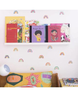 MOOUI. Αυτοκόλλητα τοίχου - Rainbow