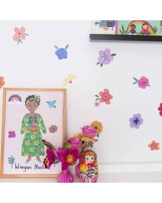 MOOUI. Αυτοκόλλητα τοίχου - Floral