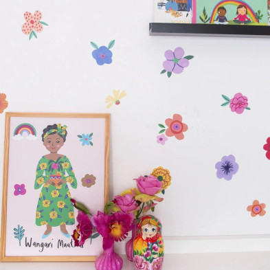 MOOUI. Αυτοκόλλητα τοίχου - Floral