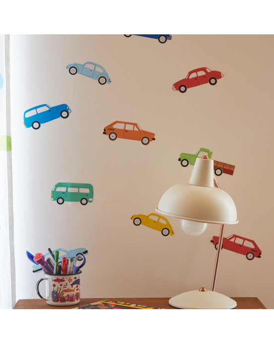 MOOUI. Αυτοκόλλητα τοίχου - Grandpas Cars