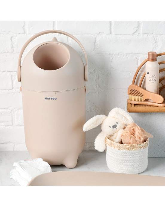 CARE. Κάδος απόρριψης πάνας Dropy (μπεζ)