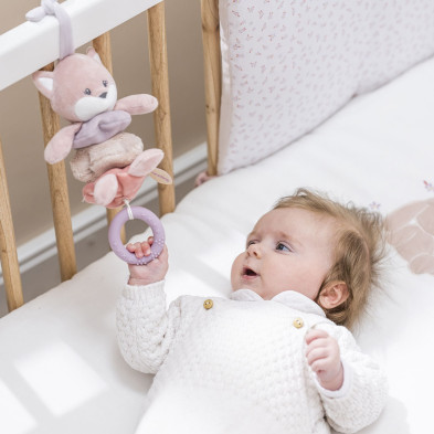 ALICE & POMME. Υφασμάτινο παιχνίδι με κρίκο οδοντοφυΐας αλεπού Alice