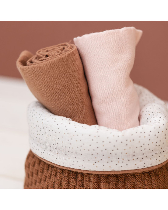 SUSIE & BONNIE. Σετ 2 κουβερτάκια αγκαλιάς 120Χ120