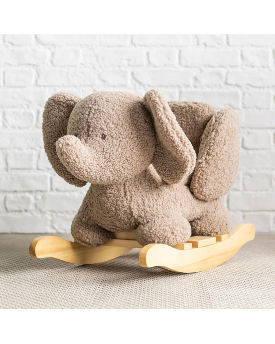 LAPIDOU. Κουνιστό ελεφαντάκι Teddy - γκρεζ
