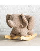 LAPIDOU. Κουνιστό ελεφαντάκι Teddy - γκρεζ
