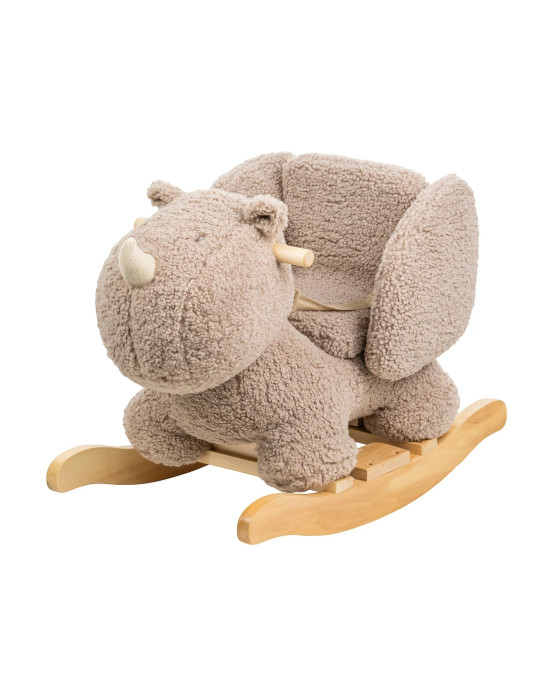 LAPIDOU. Κουνιστό ρινοκεράκι Teddy - γκρεζ