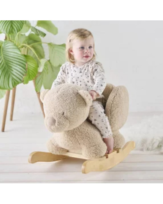 TEDDY. Κουνιστό αρκουδάκι Teddy - μπεζ