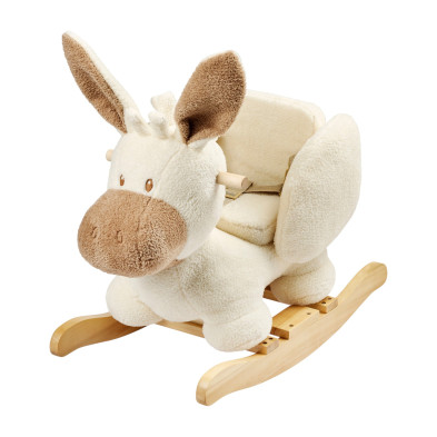 TEDDY. Κουνιστό γαϊδουράκι - εκρού